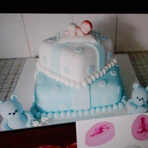 Baby Silicone Fondant Cake  Mold
